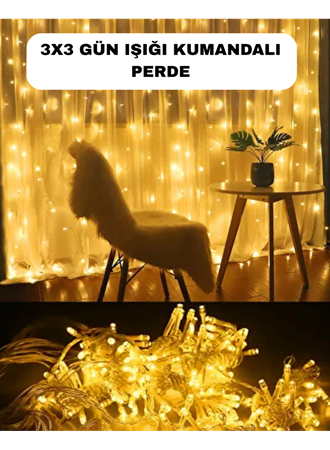 Romantik Ambiyans İçin Uzaktan Kumandalı Günışığı Peri Led