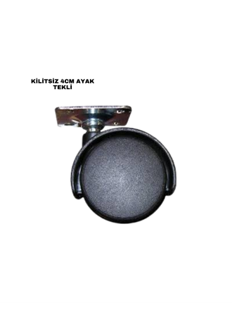 KİLİTSİZ 4CM AYAK TEKLİ
