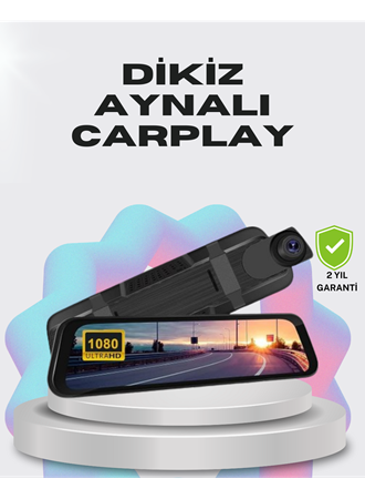 1080P Çift Kameralı Dokunmatik Dikiz Aynası G Sensörlü