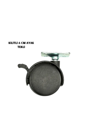 KİLİTLİ 6CM AYAK TEKLİ