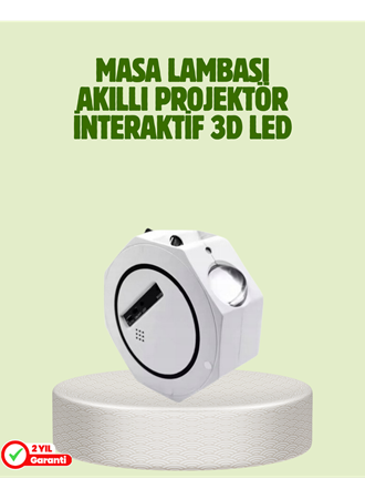 Çok Modlu Yıldız ve Okyanus Efektli Gece Işığı Projektörü