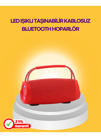 10W Güçlü Stereo Ses Sunan IPX6 Bluetooth Hoparlör