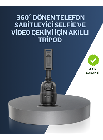 Canlı Yayın ve Video Çekimleri İçin Otomatik Yüz Takipli Masaüstü Gimbal