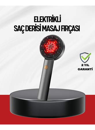 Saç Büyüme Destekleyici Elektrikli Masaj Tarak Yağ Aplikatörlü