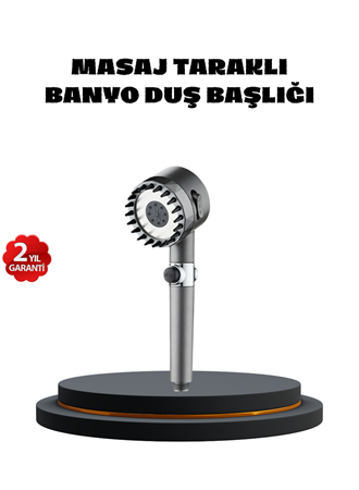 Masaj Uçlu Yüksek Basınçlı Duş Başlığı Spa Etkili