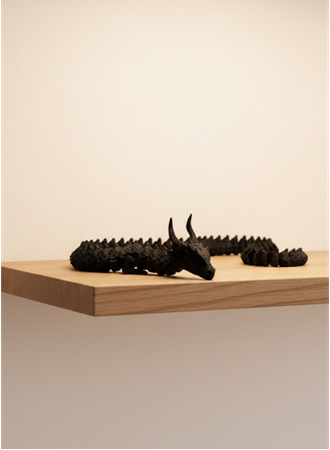 SİYAH HAREKETLİ EJDERHA