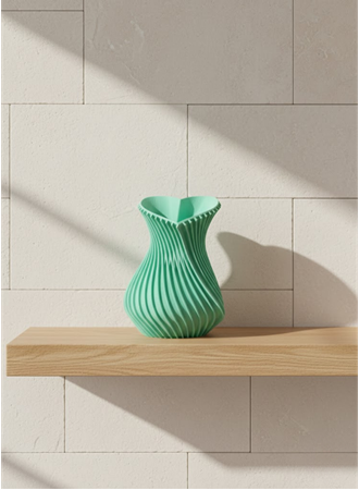 KALPLİ VAZO TURKUAZ