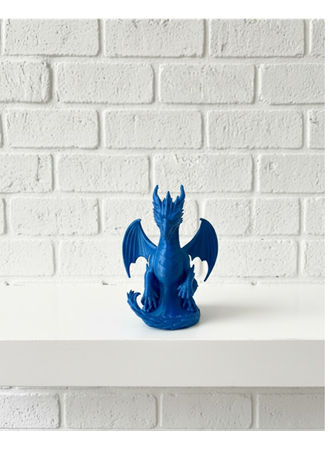 Ejderha Biblo 12 cm Dekoratif Fantastik Obje Hediyelik Süs Eşyası