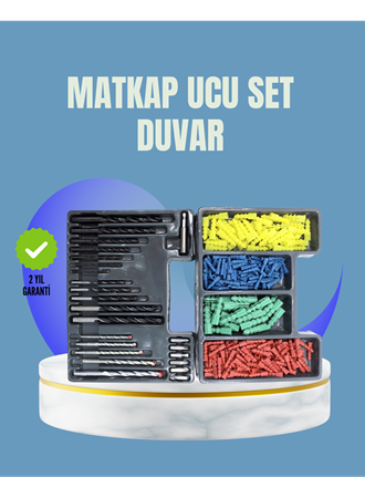 Matkap Ucu Seti Organizerli Çok Amaçlı Delme Uçları