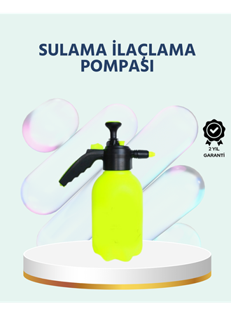 Basınçlı El Pompası 2 Litre Bakır Nozul Ayarlı Jet ve Dağınık Atım
