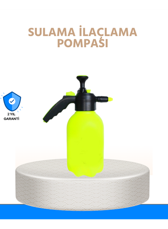 2L Bahçe ve Araç Temizlik Pompası Bakır Uçlu Basınçlı Sprey