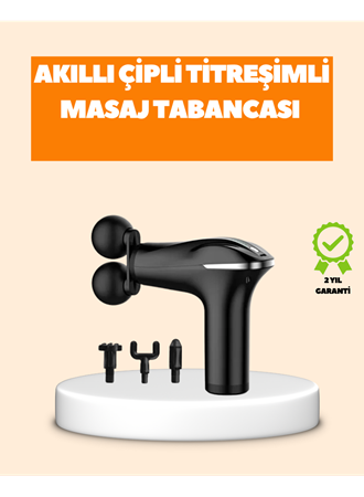 Titreşimli Masaj Aleti Şarjlı Masaj Tabancası Spor Sonrası Kas Gevşetici