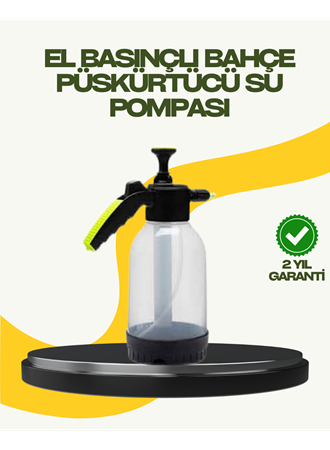 Manuel Basınçlı Köpük Püskürtücü Ayarlanabilir Nozullu 2 Litre Araba Yıkama