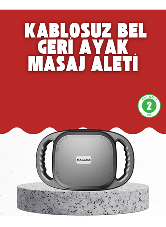 Fonksiyonlu Şarjlı Masaj Aleti 6 Başlık 2000 mAh Ergonomik Gövde