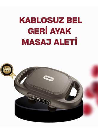 Geliştirilmiş 6 Başlıklı Şarjlı Masaj Aleti 2000 mAh Derin Doku Masajı
