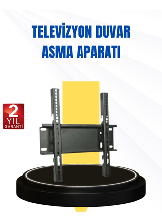 LED TV Askı Aparatı 32-42 İnç Uyumlu Sağlam Çelik Kompakt Tasarım