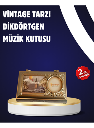 Piyano Tasarım Müzik Kutusu Balerin Figürü ve Takı Bölmeli