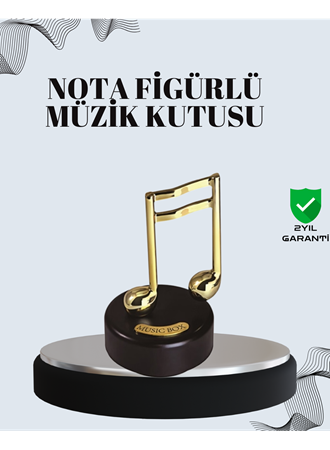 Nota Figürü Müzik Kutusu Melodious Model
