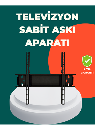 32-65 İnç LCD LED TV Askı Aparatı 75 kg Taşıma Güçlendirilmiş Çelik