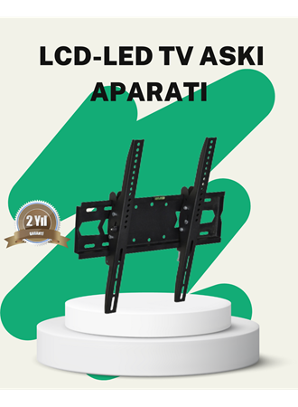 32 İnç TV Duvar Askı Braketi Stabil Güvenli Montaj Çelik Gövde