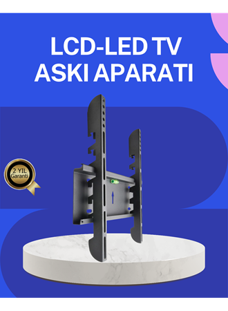 32” LED TV Askı Aparatı Güçlü Taşıma Kapasitesi 2 Yıl Garantili