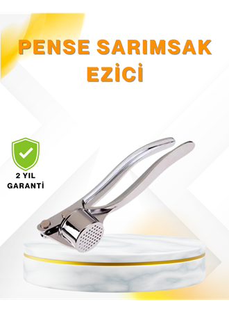 Metal Sarımsak Ezici Ergonomik Tutma ve Güçlü Presleme