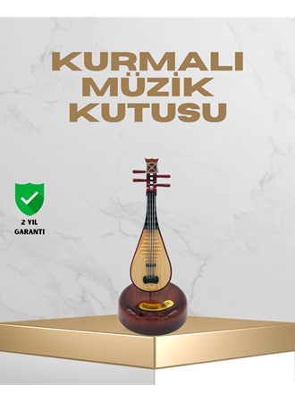 Ud Sembolü Müzik Kutusu Estetik Tasarım Melodi Destekli