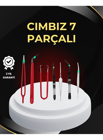Model Yapımı ve Anakart Tamiri İçin Hassas 7’li Cımbız Seti