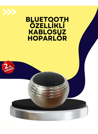 Mini Kablosuz Hoparlör Derin Bas TWS Bağlantı Şarjlı Model