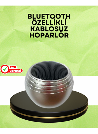 Taşınabilir Bluetooth Hoparlör Yüksek Ses Kaliteli Mini Tasarım
