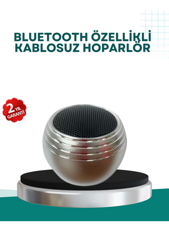 Kablosuz Mini Hoparlör Şarjlı TWS Destekli Kompakt Ses Sistemi