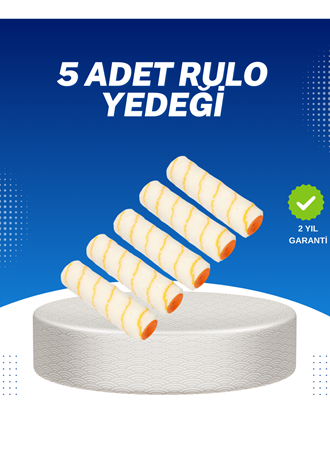5’li Emülsiyon Boya Rulosu Duvar ve Tavan Uygulamasına Uygun