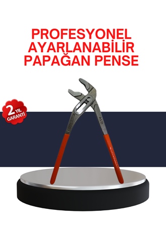 Dayanıklı Çelik Papağan Pense Ergonomik Yalıtımlı Sap