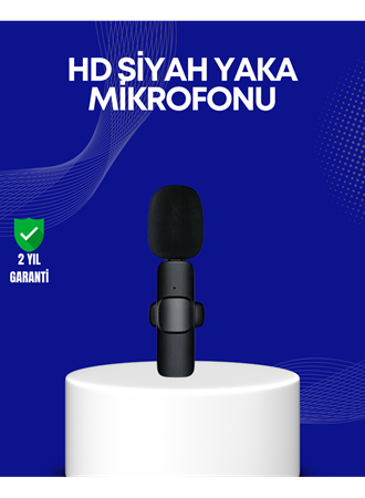 Lightning Girişli 2’li Kablosuz Yaka Mikrofonu Çift Kişilik Kayıt