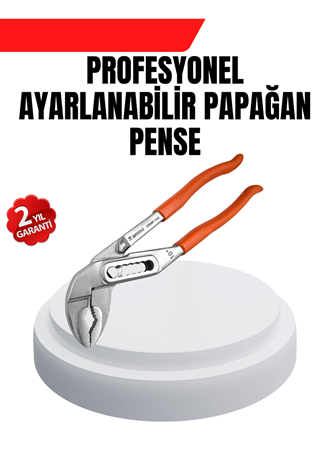 Ayarlanabilir Kurbağacık Pense Boru Anahtarı Çelik Malzeme