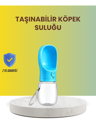 Akıllı Su Akış Kontrollü Köpek Su Matara Taşınabilir Gezdirme Şişesi