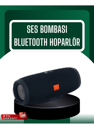 Kablosuz Hoparlör 12 Saat Çalma Süresi USB AUX TF Kart Destekli