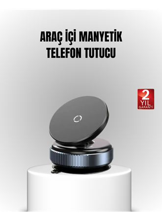 Vakum Adsorpsiyonlu Manyetik Telefon Tutucu Güçlü N52 360° Evrensel Uyumluluk