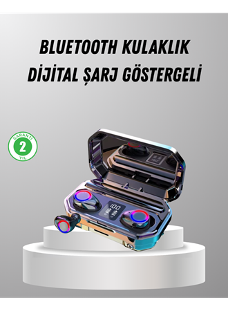 Şarj Kutulu Kablosuz Kulaklık Ergonomik Spor Seyahat Uyumlu Uzun Kullanım