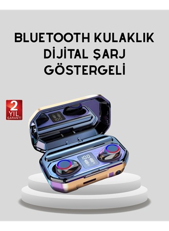 Bluetooth Kablosuz Kulaklık 4 Saat Kullanım Şarj Kutulu Düşük Enerji Tüketimli