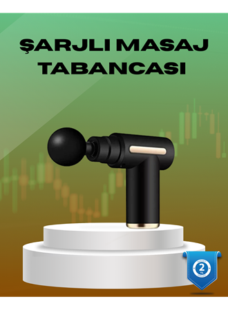 6 Kademeli Kas Masaj Tabancası 4 Başlıklı Güçlü Sessiz Sporcu Masaj Cihazı Şarjlı