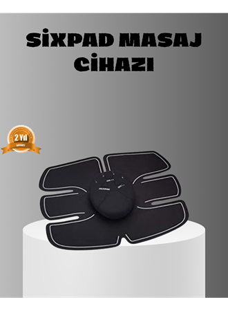 Elektronik Kas Uyarıcı Cihaz 6 Farklı Modlu Jel Pedli Göbek Kol Stimülatör