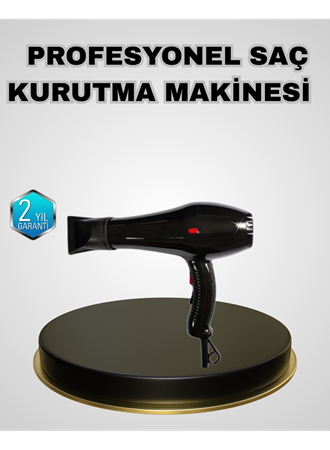 Profesyonel 2200W Fön Makinesi Soğuk Sıcak Üflemeli İki Kademeli