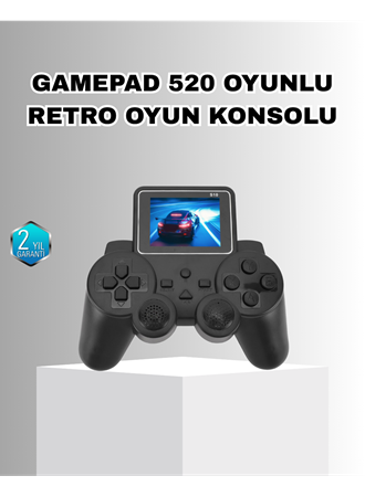 Mini Retro Oyun Konsolu S10 2.8 İnç Ekran Taşınabilir Klasik Atari