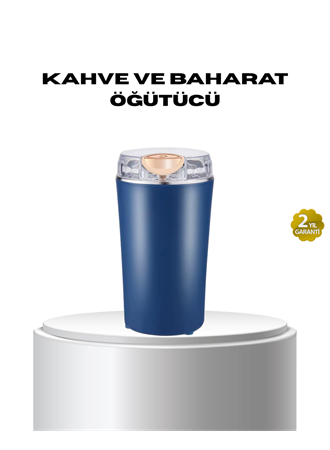 Otomatik Kahve ve Baharat Öğütücü Paslanmaz Çelik Yedek Bıçaklı