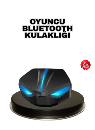 Tam Kablosuz Oyuncu Kulaklığı 5.0 Bluetooth LED Kontrollü