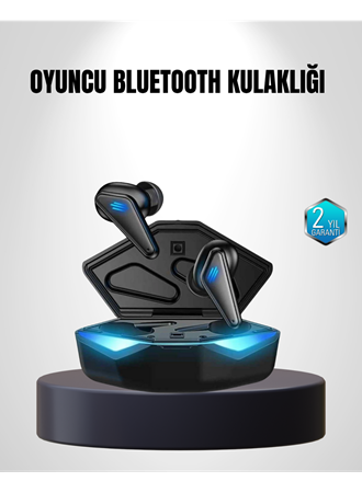 Gaming Bluetooth Kulaklık Pasif Gürültü Önlemeli 12mm Sürücülü