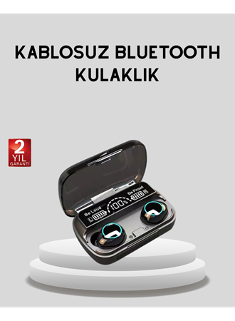 Bluetooth 5.1 M10 TWS Kulaklık Ergonomik Tasarım Yüksek Ses Kaliteli