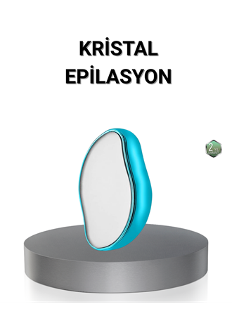 Kristal Tüy Alıcı Epilatör Kremsiz Kullanım Yüz ve Vücut İçin