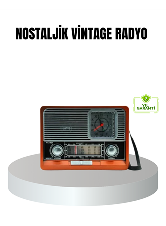 Vintage Radyo – Nostaljik Tasarım ve Modern Teknoloji Bir Arada